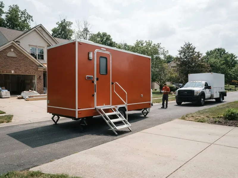 Multi-Stall Luxury Restroom Trailers in Dayton, OH